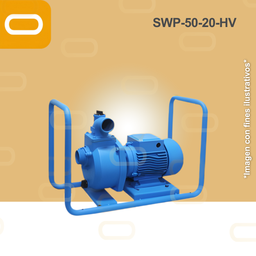 [23-190-HV-SWP-50-20-300-2200-HV] Bomba de caudal NO sumergible SOLAR SWP-50-20-HV