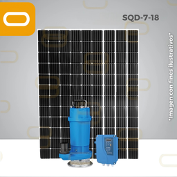 [Sis-19-244-SQD-7-18-48-550-PM380W] Sistema Bomba Sumergible deshechos SQD-7-18-380