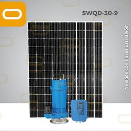 [Sis-19-249-SWQD-30-9-72-750-PM380W] Sistema Bomba Sumergible deshechos SWQD-30-9-380