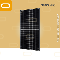 [PM380WHC] Panel Solar de 380W Monocristalino - Half Cell