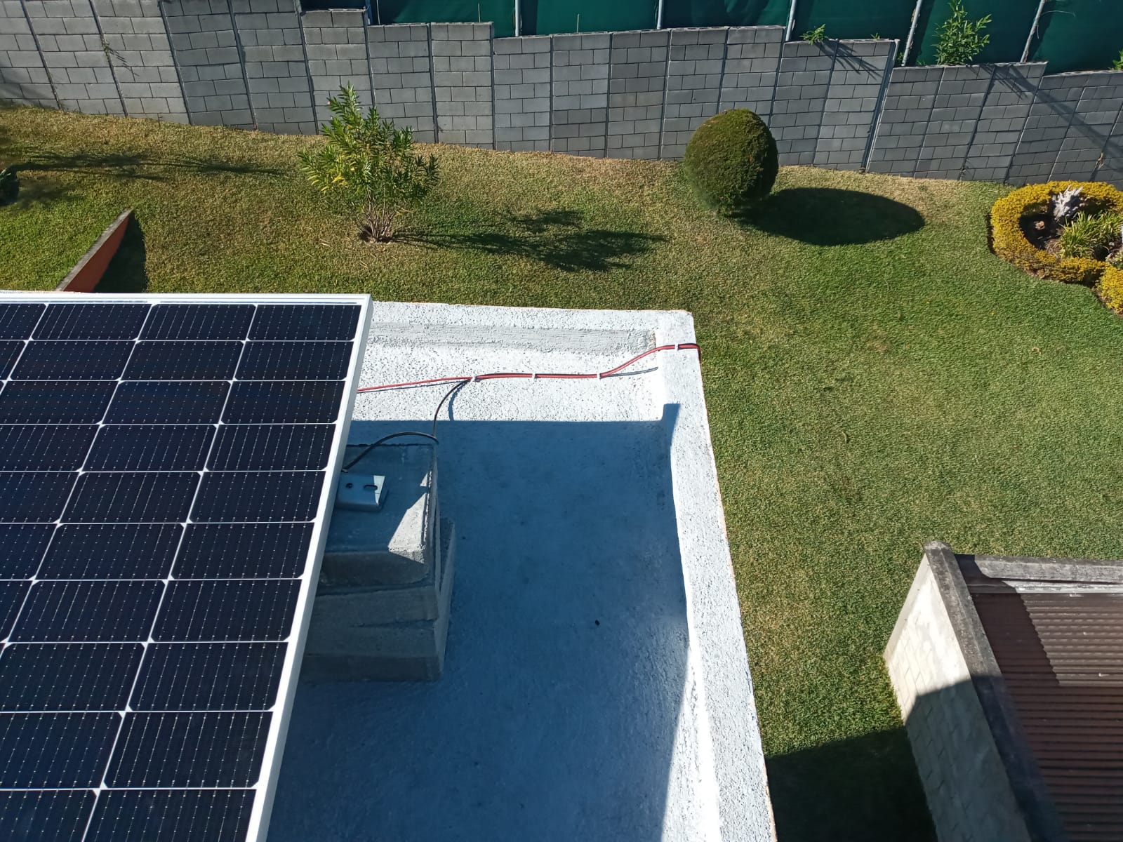 Instalacion 2 de Panel Solar 615W Monocristalino - Half Cell