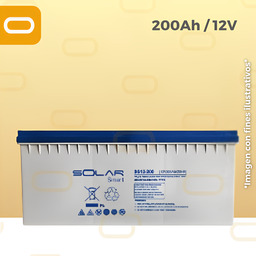 [Batería-200Ah] Batería de Gel 200Ah / 12V