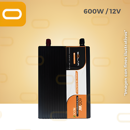 [INV-P600-12] Inversor Pro 600 W 12V