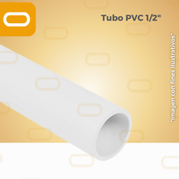 [Tubo-PVC-1/2] Tubo PVC 1/2"