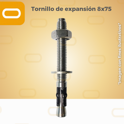 [Ancla-hilti-pata-L-corta] Tornillo de expansión Hilti para pata en L  corta 8x75