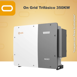 [Inversor-OG-S6-GU350K-EHV-US] Inversor SOLIS On Grid Trifásico 350KW