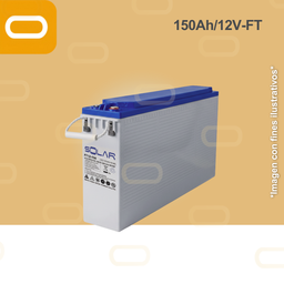 [Batería-FT-150Ah] Batería de Gel FT 150Ah / 12V