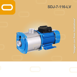 [25-347-LV-SDJ-7-116-110-1500] Bomba periférica SOLAR SDJ-7-116-LV