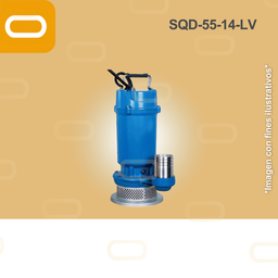 [25-383-LV-SQD-5.5-14-24-300] Bomba sumergible de caudal SOLAR SQD-5.5-14