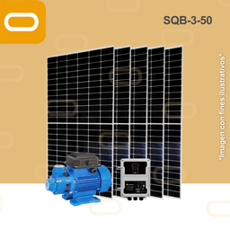 [Sis-19-214-SQB-3-50-550-90-PM380WHC] Sistema Bomba Solar Periferica SQB-3-50-380WHC