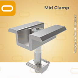 [Mid-Clamp-35mm] Mid clamp 35 mm