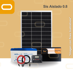 [Sis Aislado 0.8] Sistema Aislado 0.8 kWh al día 330W