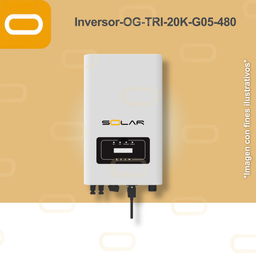 [Inversor-OG-TRI-20K-G05-480] Inversor On Grid Solar Trifásico G5 20000W / 277- 480Vac