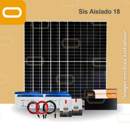 [Sis Aislado 18] Sistema Aislado 18 kWh al día 615W