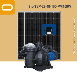 [Sis-25-331-LV-SSP-27-19-150-1200-PM450W] Sistema de Recirculación para Piscina SSP-27-19-150