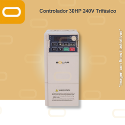 [SU100-D2-22GB] Controlador Solar para bomba de 30HP de voltaje 240V Trifásico