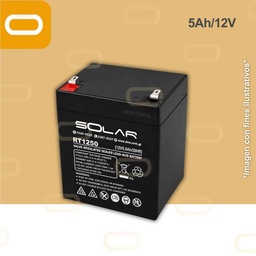 [Batería 12V 5Ah] Batería de Gel 5Ah / 12V