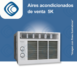 [AC-Ventana-5K] Aire Acondicionado de Ventana-5,000 BTU/h