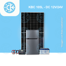 [Sis-Refri - 105L] Sistema Solar Refrigerador 12/24V - 105 Litros
