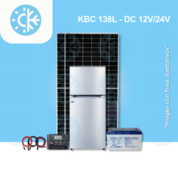 [Sis-Refri - 138L] Sistema Solar Refrigerador 12/24V - 138 Litros