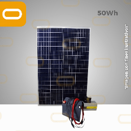 [M50W/H] Mini Kit Solar 50W/h