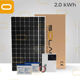 [BackUp-2kWh] Backup de 2kWh al día y 760Wp