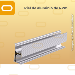 [Riel4m] Riel de aluminio de 4.2m