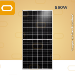 [PM550W] Panel Solar 550W Monocristalino - Half Cell