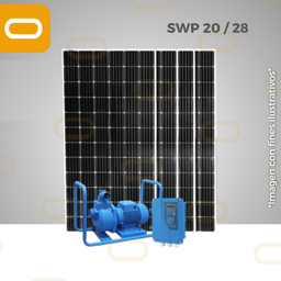 Sistema Bomba de caudal NO sumergible SOLAR SWP-20-28