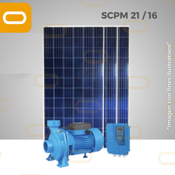 Sistema Bomba de caudal NO sumergible SOLAR SCPM-21-16