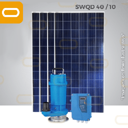 Sistema Bomba sumergible de caudal SOLAR SWQD-40-10-330