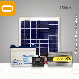 [M15W/H] Mini Kit Solar 15W/h