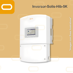 [Inversor-Solis-Hib-5K] Inversor On Grid Solar Híbrido 5000W