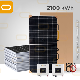 [AR-2100] Sistema Atado a la Red 2100 kWh al mes
