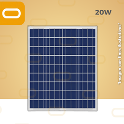 [PP20W] Panel Solar 20W Policristalino