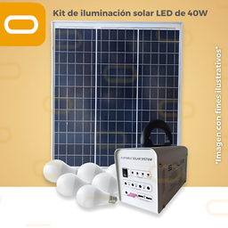 [KDC40W6B] Kit 40W Iluminación LED