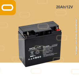 [Batería-20Ah] Batería de Gel 20Ah / 12V