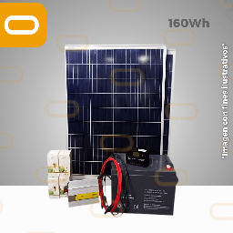 [M160W/H] Mini Kit Solar 160W/h