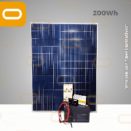 [M200W/H] Mini Kit Solar 200W/h