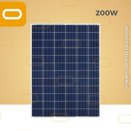 [PP200W] Panel Solar de 200W Policristalino